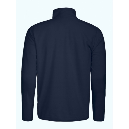 MELTON HALF ZIP