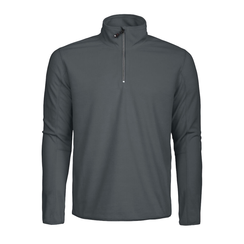 MELTON HALF ZIP