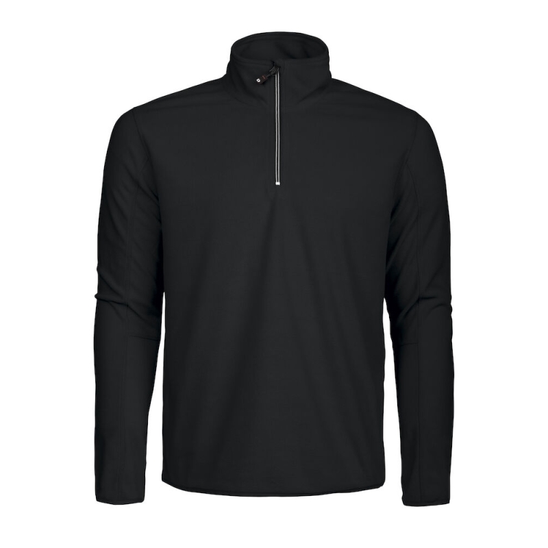 MELTON HALF ZIP