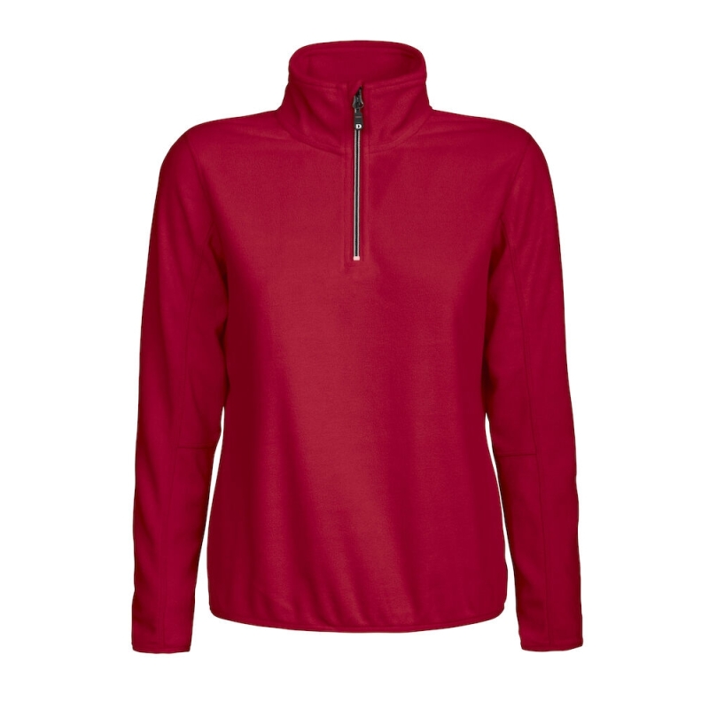 Melton lady half zip