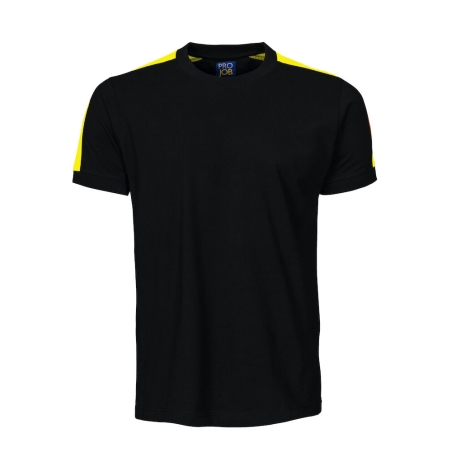 2019 T-SHIRT BANDES FLUO