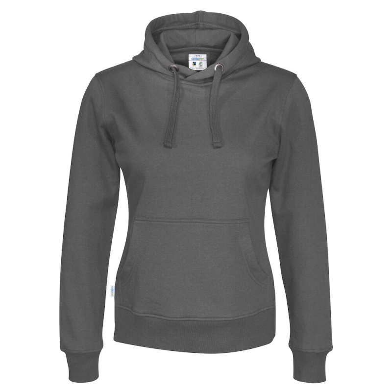 SWEATSHIRT À CAPUCHE FEMME - CERTIFIÉ GOTS