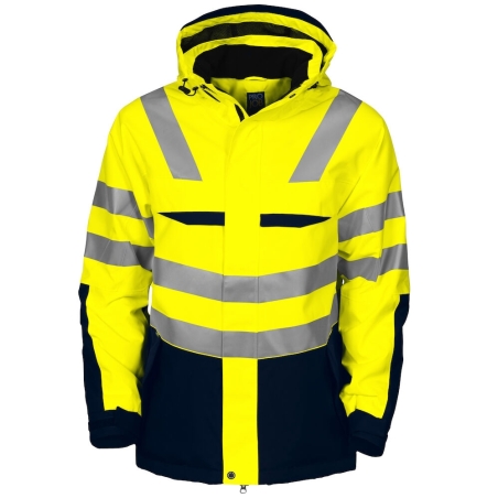 6418 PARKA POLYURETHANE HV MATELASSEE - EN ISO 20471 CLASSE 3 - EN 343 3/1/X