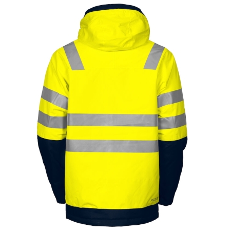 6418 PARKA POLYURETHANE HV MATELASSEE - EN ISO 20471 CLASSE 3 - EN 343 3/1/X