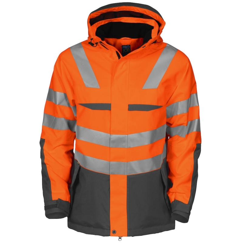 6418 PARKA POLYURETHANE HV MATELASSEE - EN ISO 20471 CLASSE 3 - EN 343 3/1/X