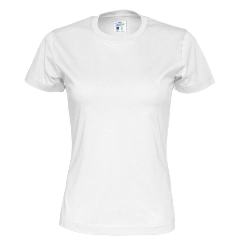 T-SHIRT COL ROND FEMME - CERTIFIÉ GOTS