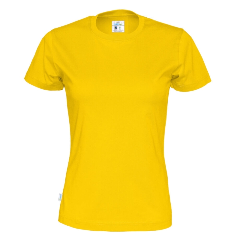 T-SHIRT COL ROND FEMME - CERTIFIÉ GOTS