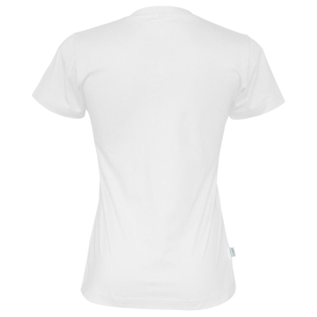 T-SHIRT MANCHES COURTES COL V FEMME - CERTIFIÉ GOTS