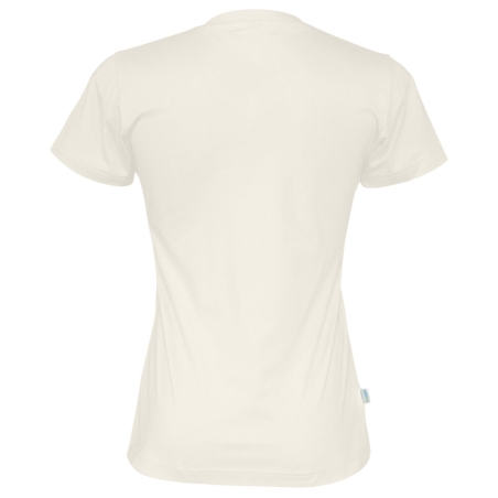 T-SHIRT MANCHES COURTES COL V FEMME - CERTIFIÉ GOTS