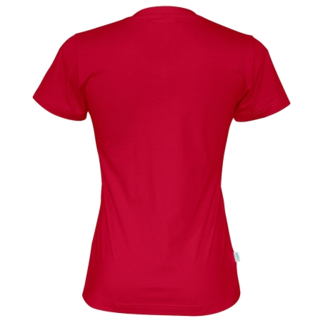 T-SHIRT MANCHES COURTES COL V FEMME - CERTIFIÉ GOTS