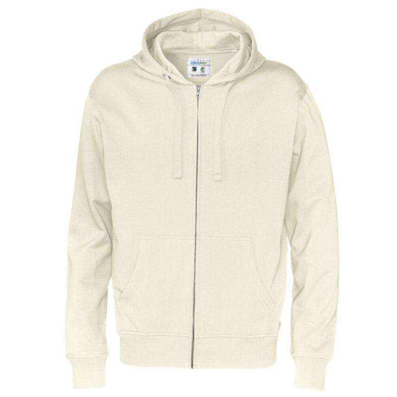 SWEATSHIRT À CAPUCHE FULL ZIP HOMME - CERTIFIÉ GOTS