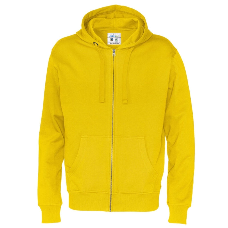 SWEATSHIRT À CAPUCHE FULL ZIP HOMME - CERTIFIÉ GOTS