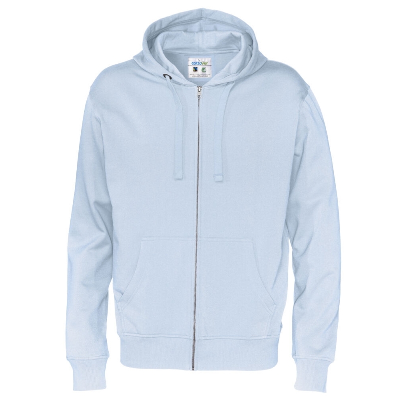 SWEATSHIRT À CAPUCHE FULL ZIP HOMME - CERTIFIÉ GOTS