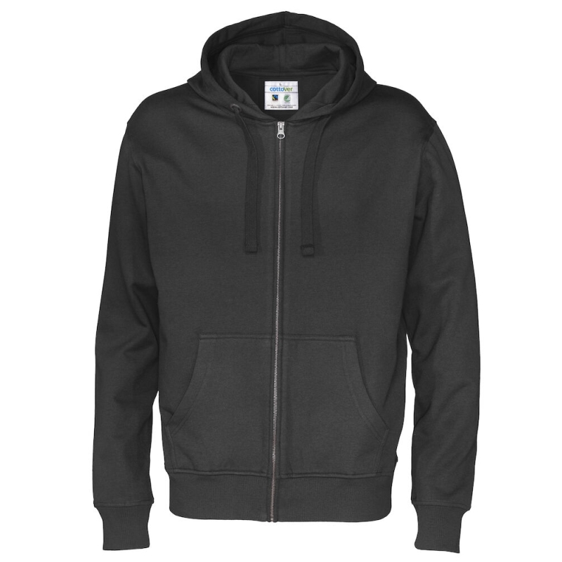 SWEATSHIRT À CAPUCHE FULL ZIP HOMME - CERTIFIÉ GOTS