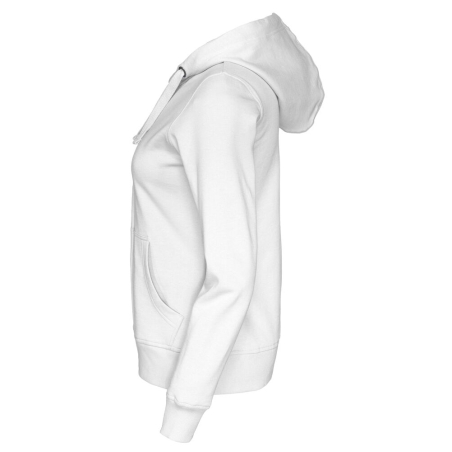 SWEATSHIRT À CAPUCHE FULL ZIP FEMME - CERTIFIÉ GOTS