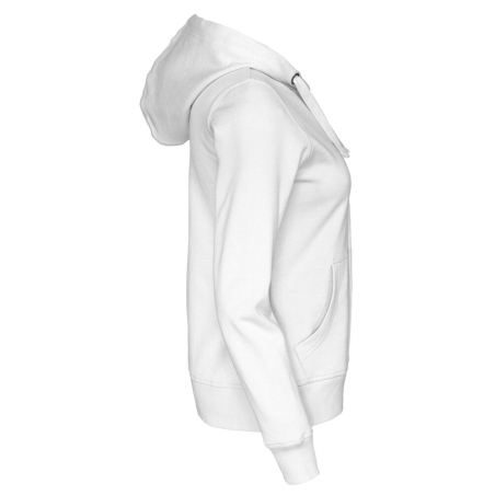 SWEATSHIRT À CAPUCHE FULL ZIP FEMME - CERTIFIÉ GOTS