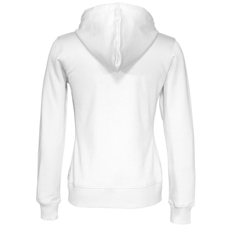 SWEATSHIRT À CAPUCHE FULL ZIP FEMME - CERTIFIÉ GOTS