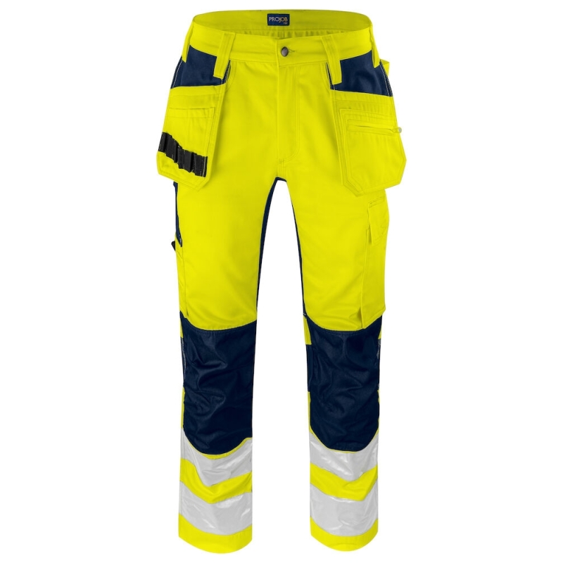 6570 PANTALON POLYCOTON STRETCH PRIO EN ISO 20471 CLASSE 2