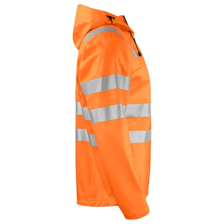 VESTE SOFTSHELL CAPUCHE - EN ISO 20471 CLASSE 3/2 - EN343 3/3/X