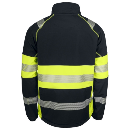 6443 SOFTSHELL DEPERLANTE - EN ISO 20471 CLASSE 1