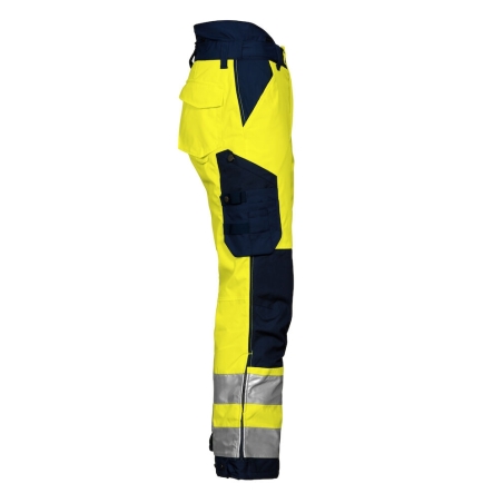 6514 PANTALON POLYCOTON DOUBLE - EN ISO 20471 CLASSE 3 - EN 343 3/1/X