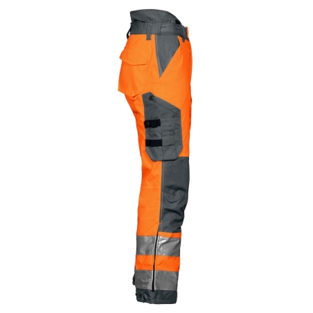 6514 PANTALON POLYCOTON DOUBLE - EN ISO 20471 CLASSE 3 - EN 343 3/1/X