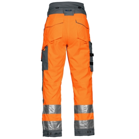 6514 PANTALON POLYCOTON DOUBLE - EN ISO 20471 CLASSE 3 - EN 343 3/1/X