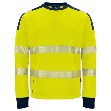 6108 SWEATSHIRT COL ROND EN ISO 20471 CLASSE 3/2