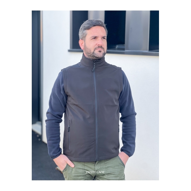 VESTE HOMME ZIPPÉE SOFTSHELL