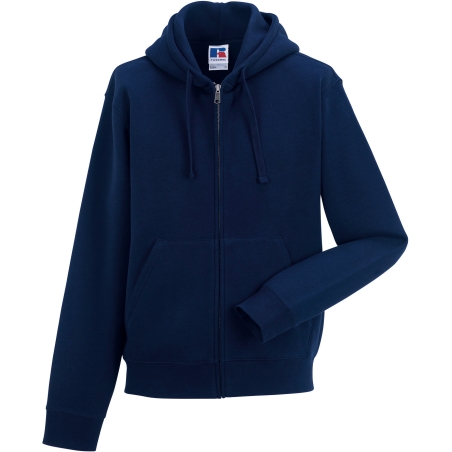 Sweat-shirt zippé capuche Authentic homme