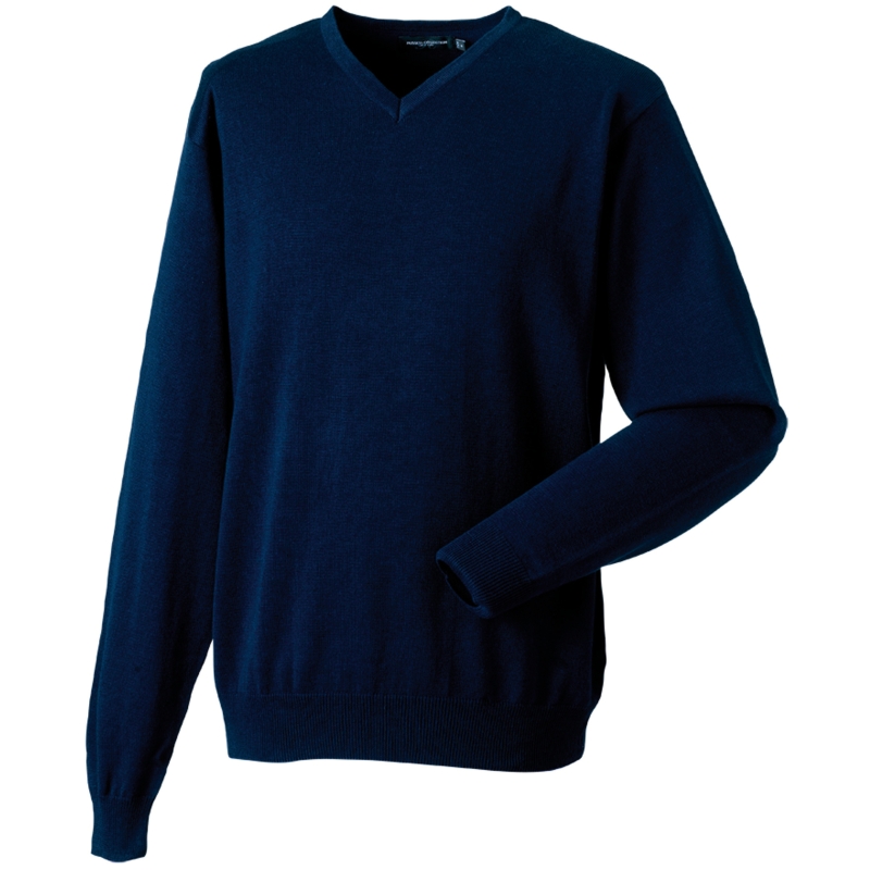 Pullover homme col v