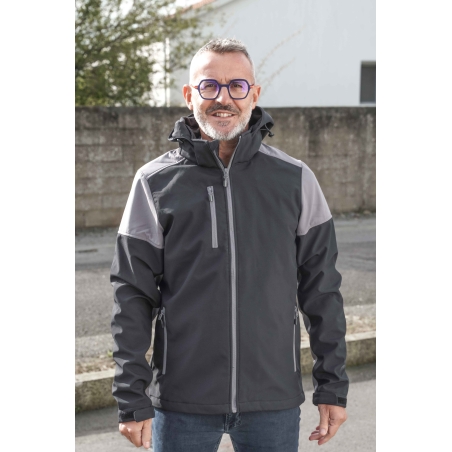 Veste Softshell bicolore Hommes