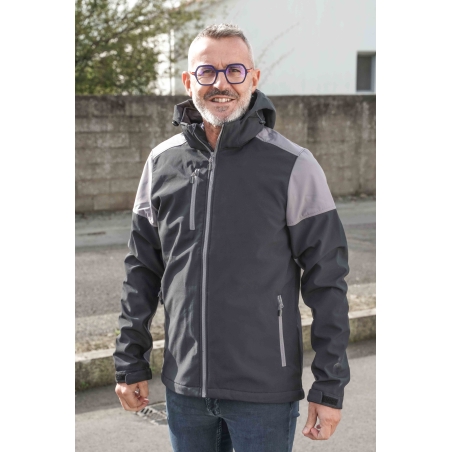 Veste Softshell bicolore Hommes