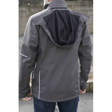 VESTE SOFTSHELL CAPUCHE