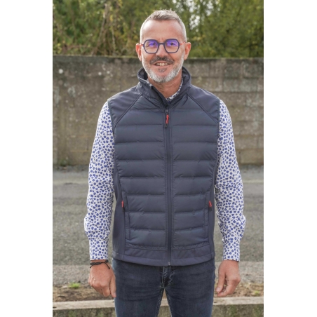 Bodywarmer Hybride Softshell-Doudoune