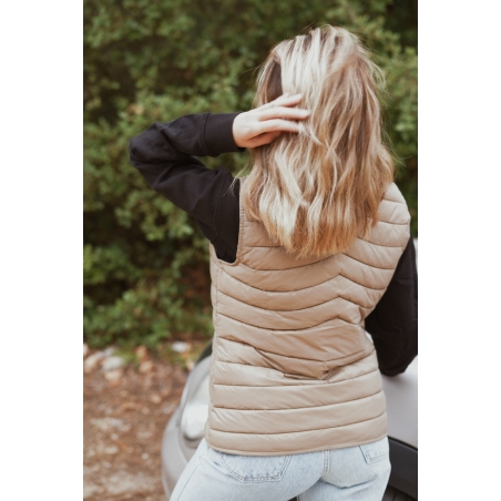 Bodywarmer recyclé léger femme