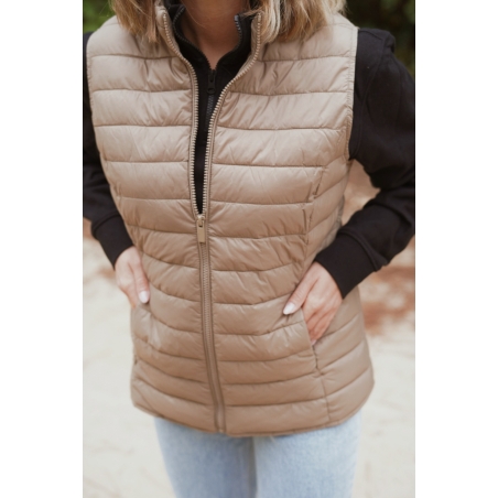 Bodywarmer recyclé léger femme