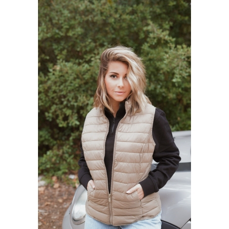 Bodywarmer recyclé léger femme