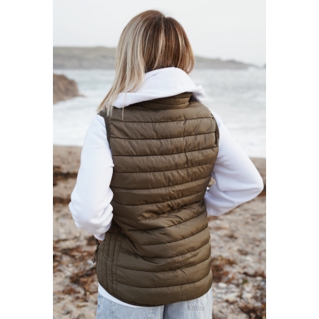 Bodywarmer recyclé léger femme