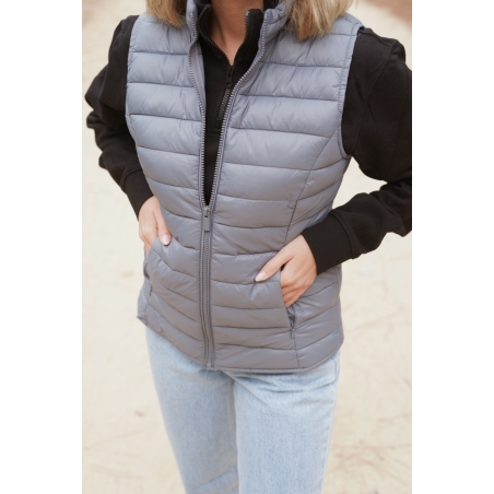 Bodywarmer recyclé léger femme