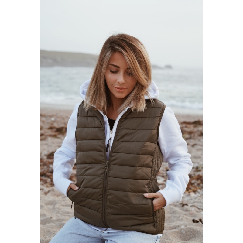 Bodywarmer recyclé léger femme