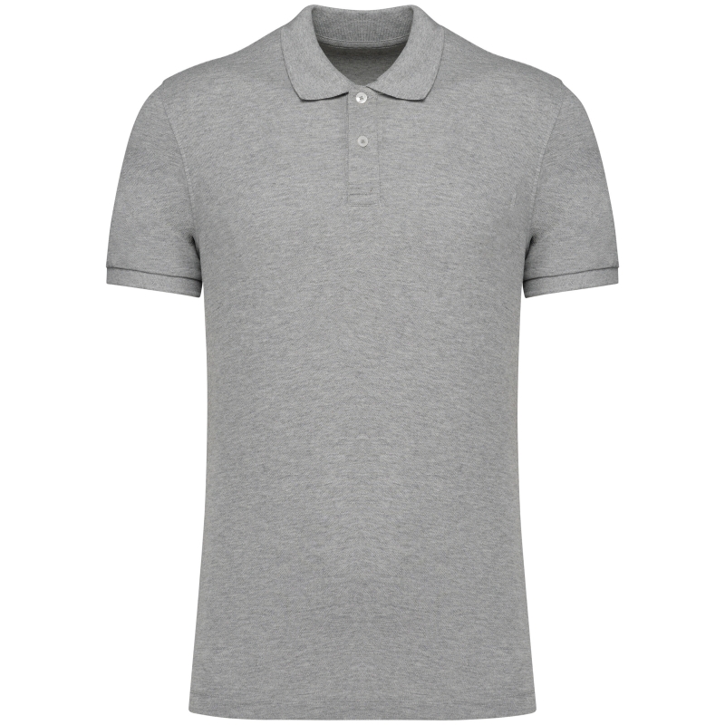 Polo écoresponsable maille piquée homme