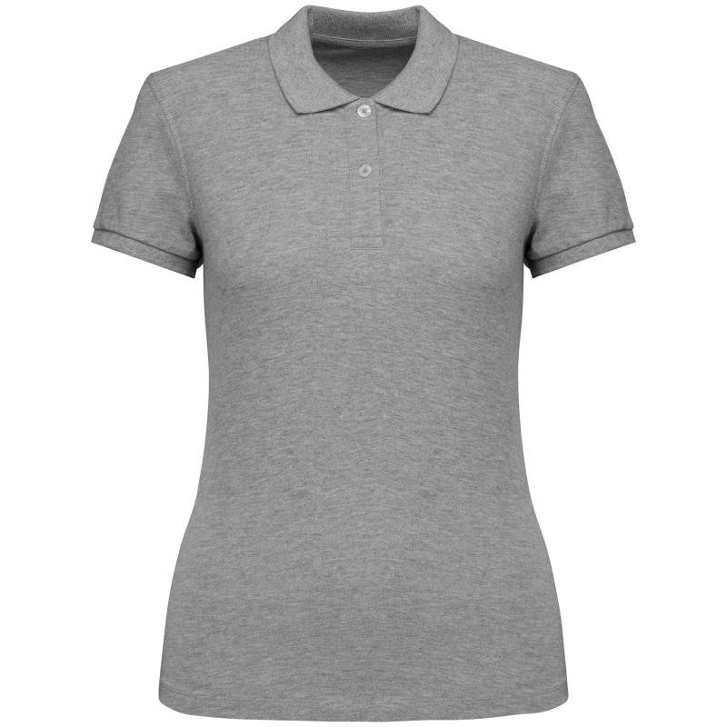 Polo écoresponsable maille piquée femme