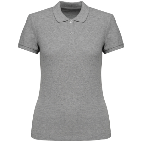 Polo écoresponsable maille piquée femme