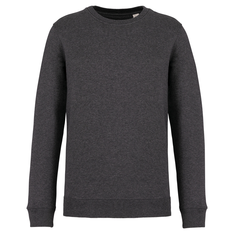 Sweat-shirt écoresponsable à col rond unisexe