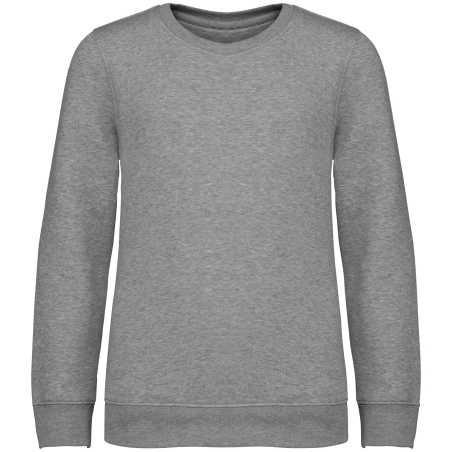 Sweat-shirt écoresponsable à col rond enfant