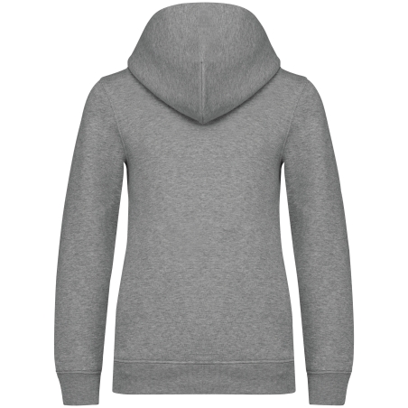 Sweat-shirt écoresponsable zippé à capuche enfant