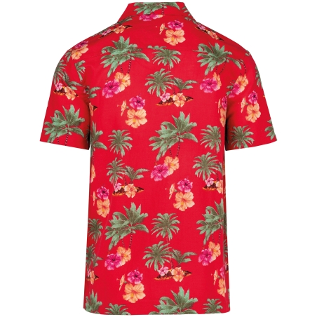 Chemise écoresponsable imprimé hawaïen homme