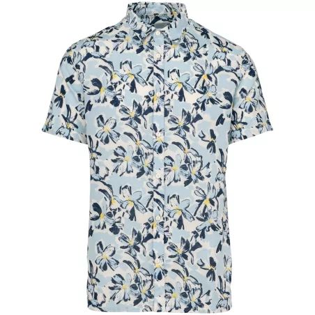 Chemise imprimé végétal homme