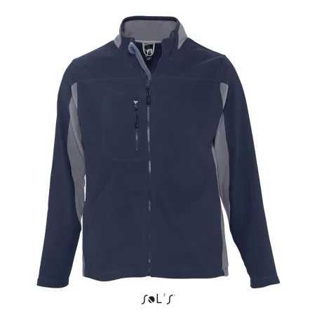 VESTE POLAIRE BICOLORE ZIPPÉE HOMME